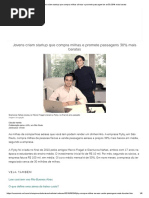 Jovens Criam Startup Que Compra Milhas Aéreas e Promete Passagem de Avião 30% Mais Barata