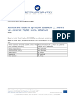 Assessment Report On Myroxylon Balsamum (L.) Harms Var. Pereirae (Royle) Harms, Balsamum