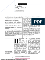 Indication and Procedure For Treatment of Hepatolithiasis