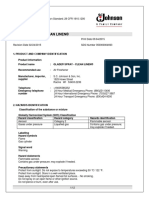 MSDS-Glade Spray Air Freshener PDF