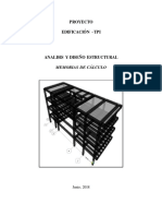 Proyecto Edificación - Tpi: Memorias de Cálculo