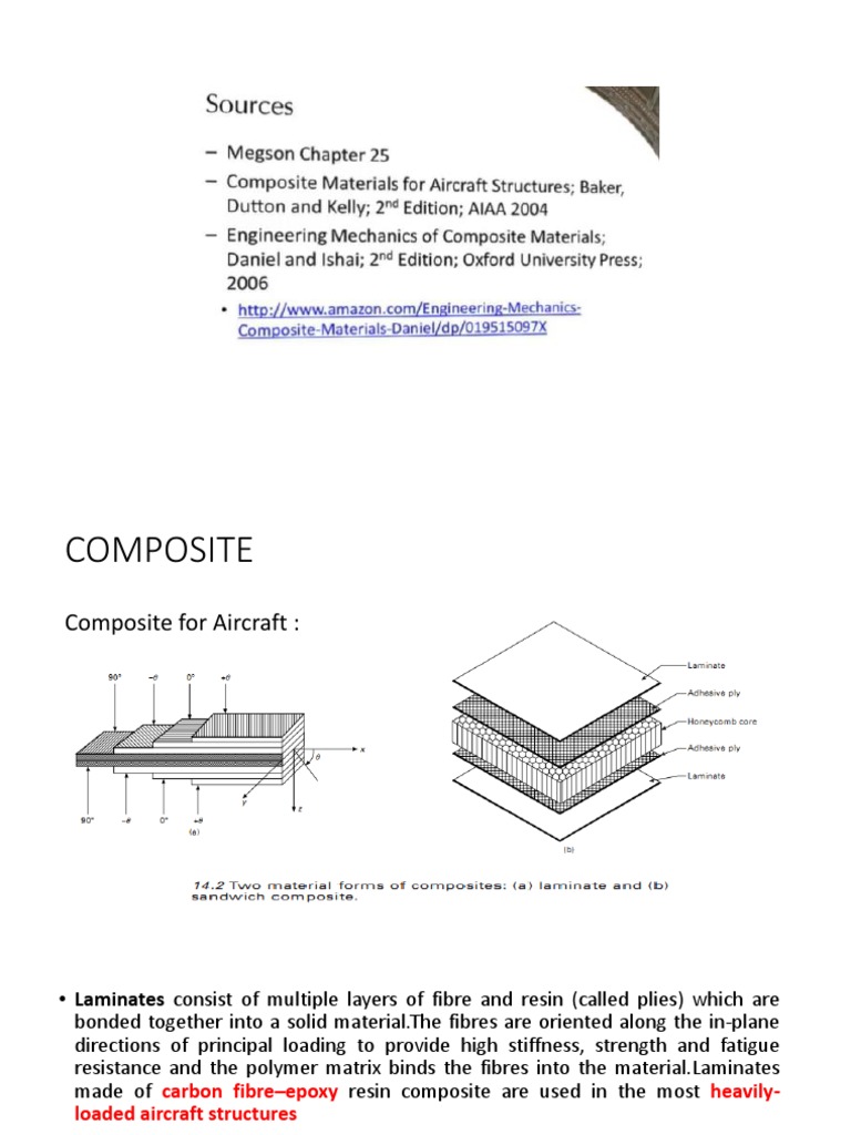 Aircraft Composite Materials Guide | PDF | Composite Material | Fiberglass