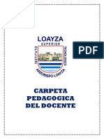 Carpeta Pedagogica 2019 Agosto Terminado I Ciclo