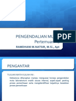 Pertemuan 1 - Validasi, PMI, PME