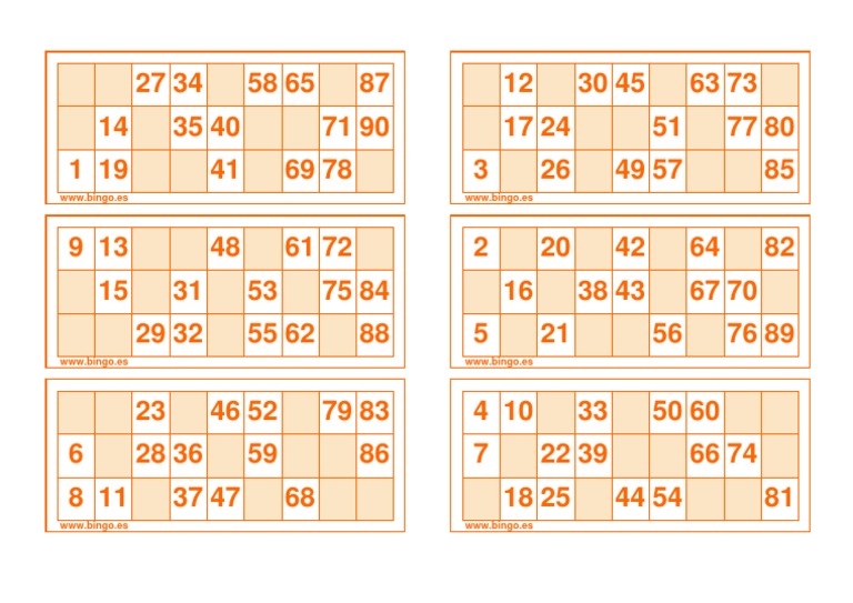  200 cartones de bingo 90: Este juego de cartones incluye 200  cartones de papel con 27 cuadrados en los que se encuentran 15 números.  Todos los  aleatoria diferente. (Spanish Edition): 9798396554238:  Studios, Klingo: Libros