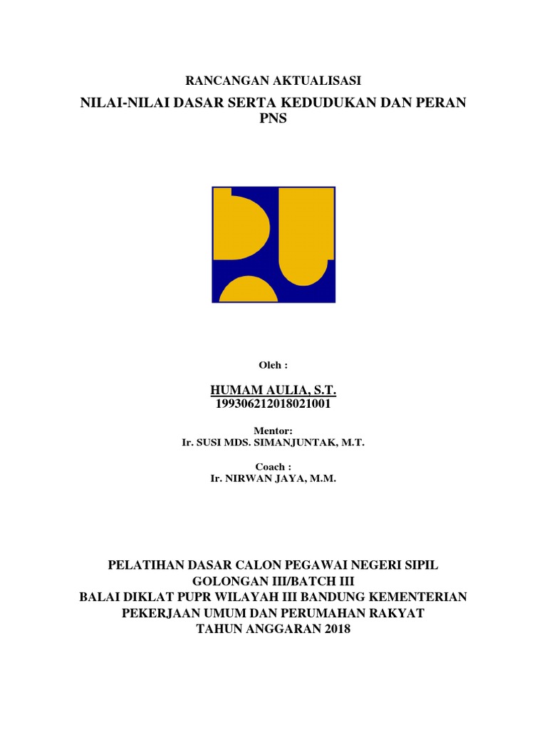 384553749 Rancangan Aktualisasi Humam Aulia Pdf