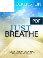 Just Breathe Meditation Journal