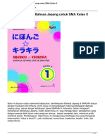 Nihongo Kirakira Bahasa Jepang Untuk Sma Kelas X PDF