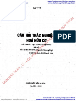 Cau Hoi Trac Nghiem Hoa Huu Co Sach Dao Tao Duoc Si Dai Hoc Nguyen Quang Dat Bo y Te NXB y Hoc 2012 PDF