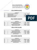 Jadual Perlawanan