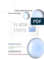 Bahan Ajar Fisika Kelas Xi Fluida Statis