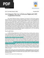 Case Study-Kelowna ERP Flightcraft
