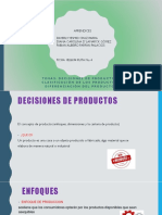 Decisiones de productos para aprendices