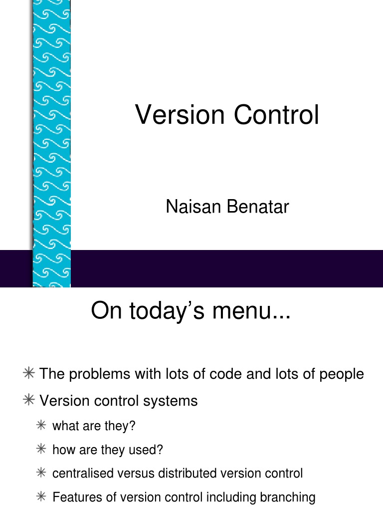 Version Control System | PDF | Version Control | Source Code