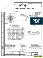 Floor Drain With Integral Trap: Smith