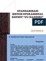 Materi Pak Hulman - Standarisasi Sistem Operasional Kopdit Cu Mandiri