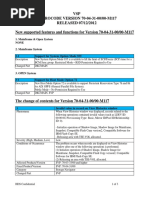 VSP MICROCODE VERSION 70-04-31-00/00-M117 RELEASED 07/12/2012 New Supported Features and Functions For Version 70-04-31-00/00-M117