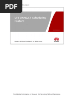 OEO102040 LTE ERAN2.1 Scheduling Feature ISSUE 1.01