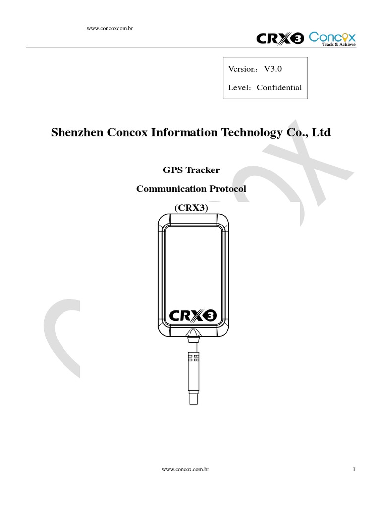 CRX3 NEW Communication Protocol | PDF | Network Packet | Bit