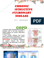 Chronic Obstructive Pulmonary Disease: Reporter: Cabale, Merry Mae D