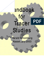 Handbook of Tracer Study PDF
