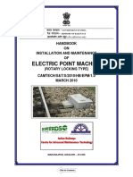 Handbook on Installation & Maintenance of Electric Point Machine.pdf