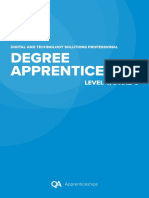 Digital and Tech Solutions Degree Apprenticeship Levels 4-6