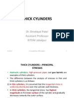 THICK CYLINDERS-Lectures New PDF