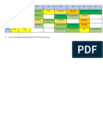 Time Table - 7B PDF