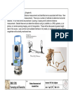 ENGI 3703 Surveying and Geomatics: Distance Measurement Errors (Chapter 6)