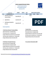 Horario de Clases Cuatrimestre Septiembre - Diciembre 19 MIES