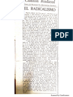 Diario El Cantón Radical Año 1960