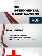 NON Governmental Organizations