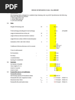 Gravity Retaining Wall Design Guide | PDF | Mechanics | Applied And ...