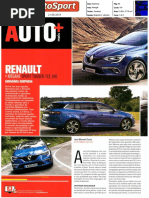 RENAULT MÉGANE SPORT TOURER TCe 140 NO "AUTOSPORT»