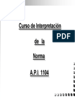 INTERPRETACION DE LA NORMA API  1104..pdf