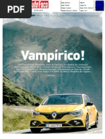 NOVO RENAULT MÉGANE R.S. TROPHY NA "AUTO FOCO"