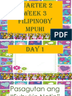 Quarter 2 Week 3 Filipino by Mpuhi