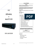 Novabase Dtc3010 User Manual