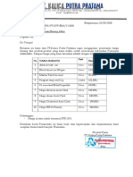 Surat Penawaran Harga PKM Asam Asam