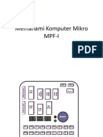 Memahami Komputer Mikro MPF-I