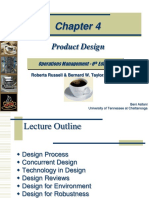 Product Design: Operations Management - 6 Edition