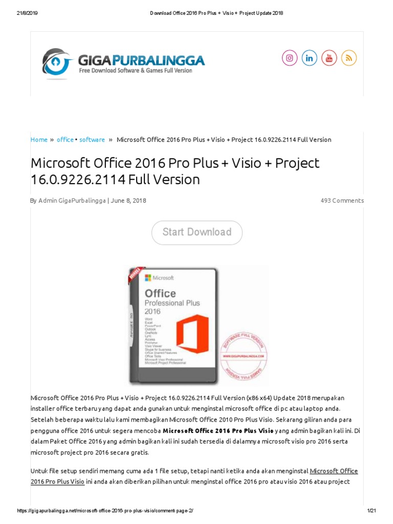 Office 2016 Pro Plus Gratis | PDF