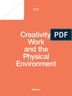 Creativity, work and the environment