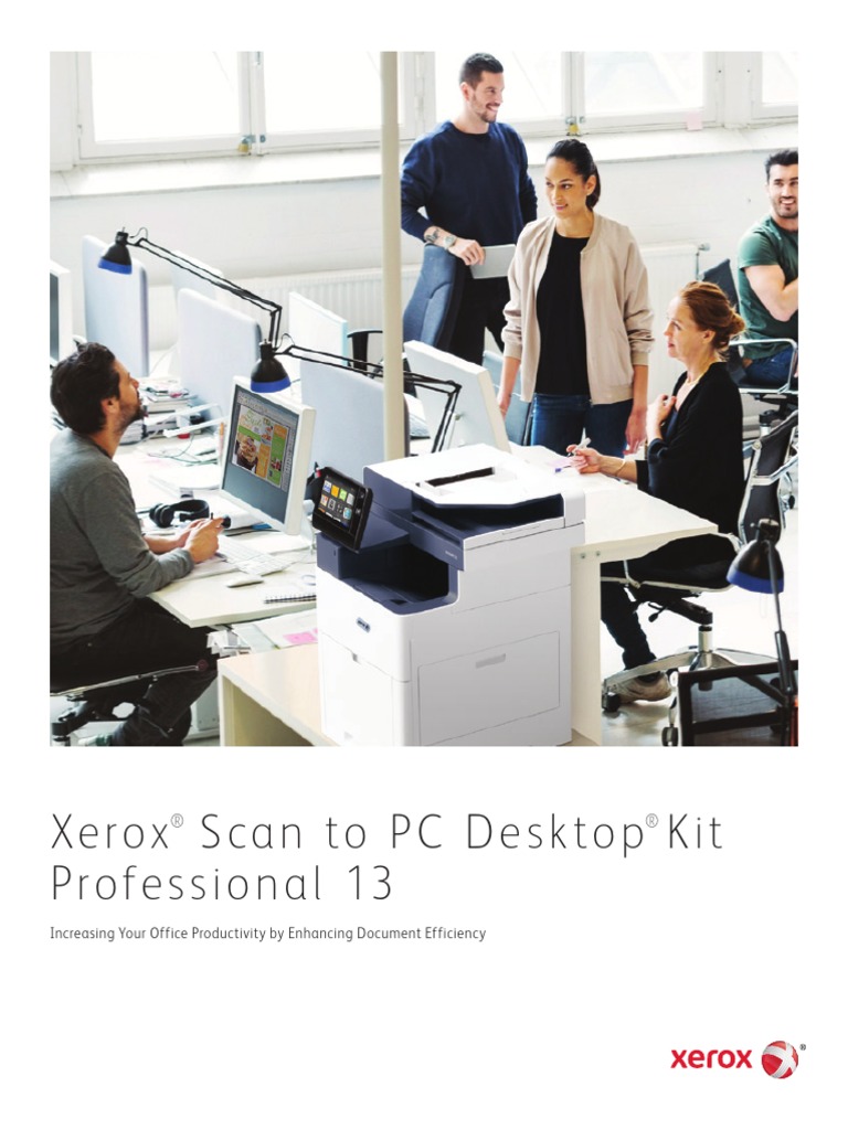 Xerox Scan To PC Desktop Professional 13 Brochure PDF Optical