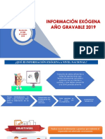 Cartilla Información Exógena