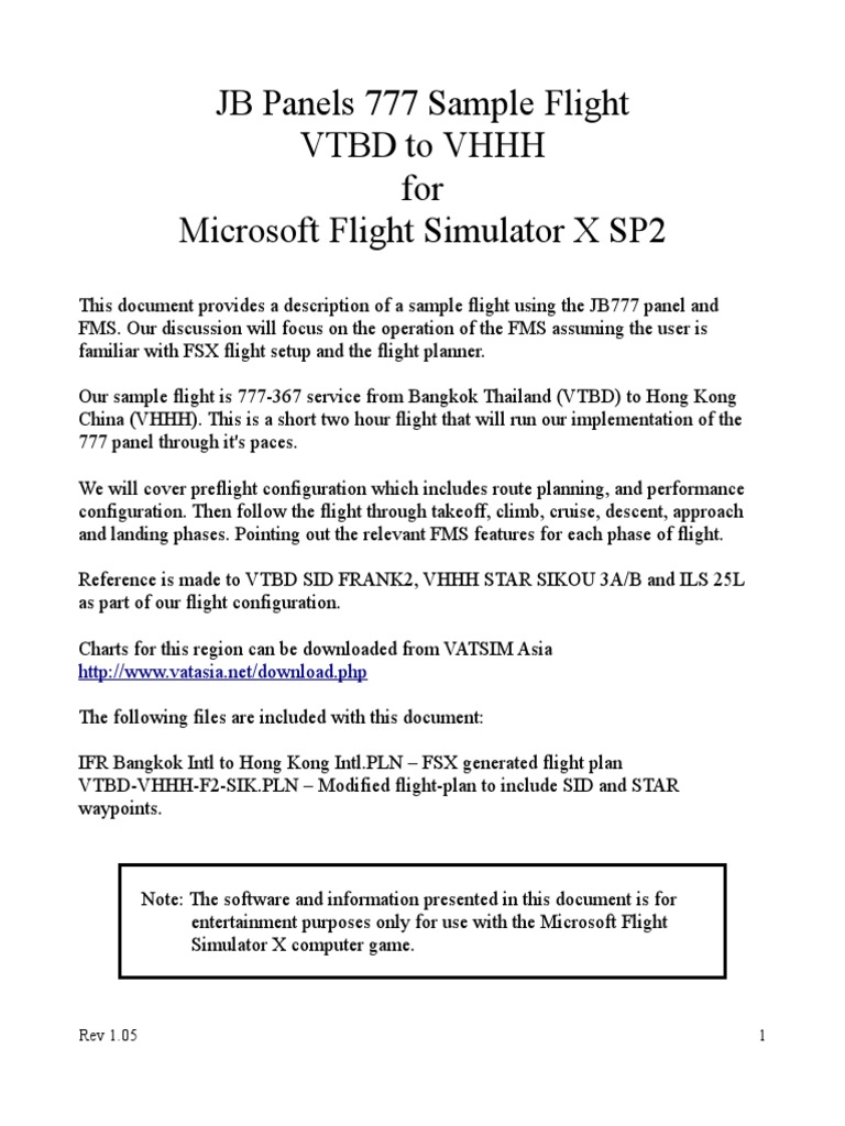 JB777 SampleFlight | PDF | Takeoff | Aerospace