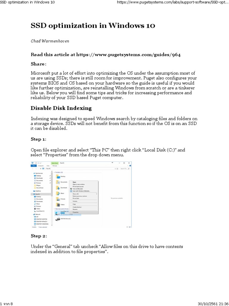 Ssd Windows 10 Optimization _ Ssd Booster Windows 11 – YXCE