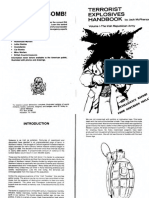 Terrorist Explosives Handbook Vol. 1 The IRA Jack Mcpherson Text