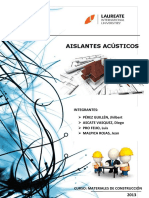 Aislantes Acusticos